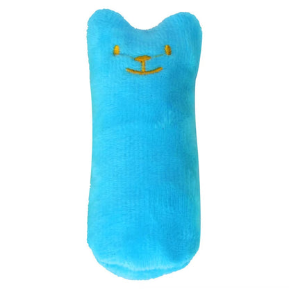 1PC Catnip Toys Funny Interactive Plush Super Soft Pet Kitten Teeth Grinding Cat Toy Claws Thumb Bite Cat Mint for Cats Pet Toys